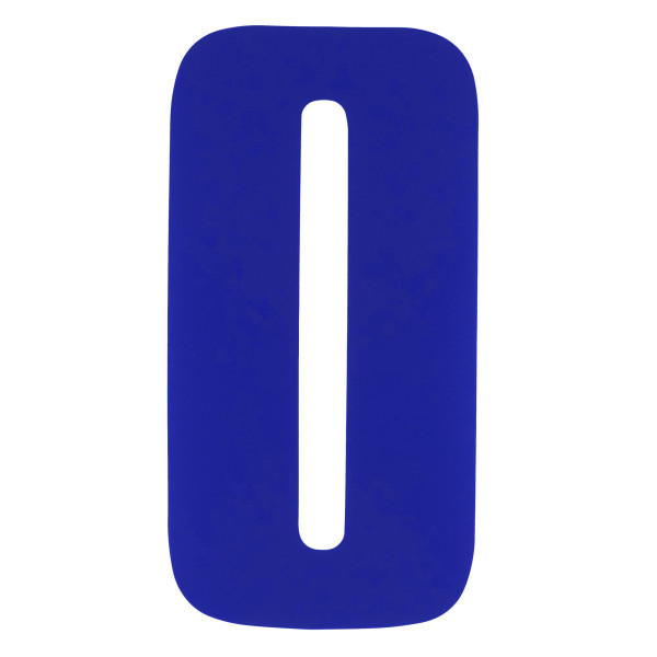 bike it Bike it 8 inch race numbers blue - #0
